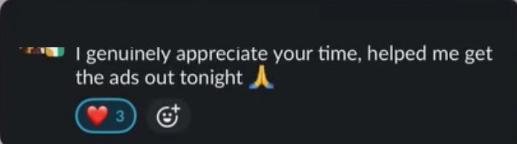 Agency founder in the KYR Slack